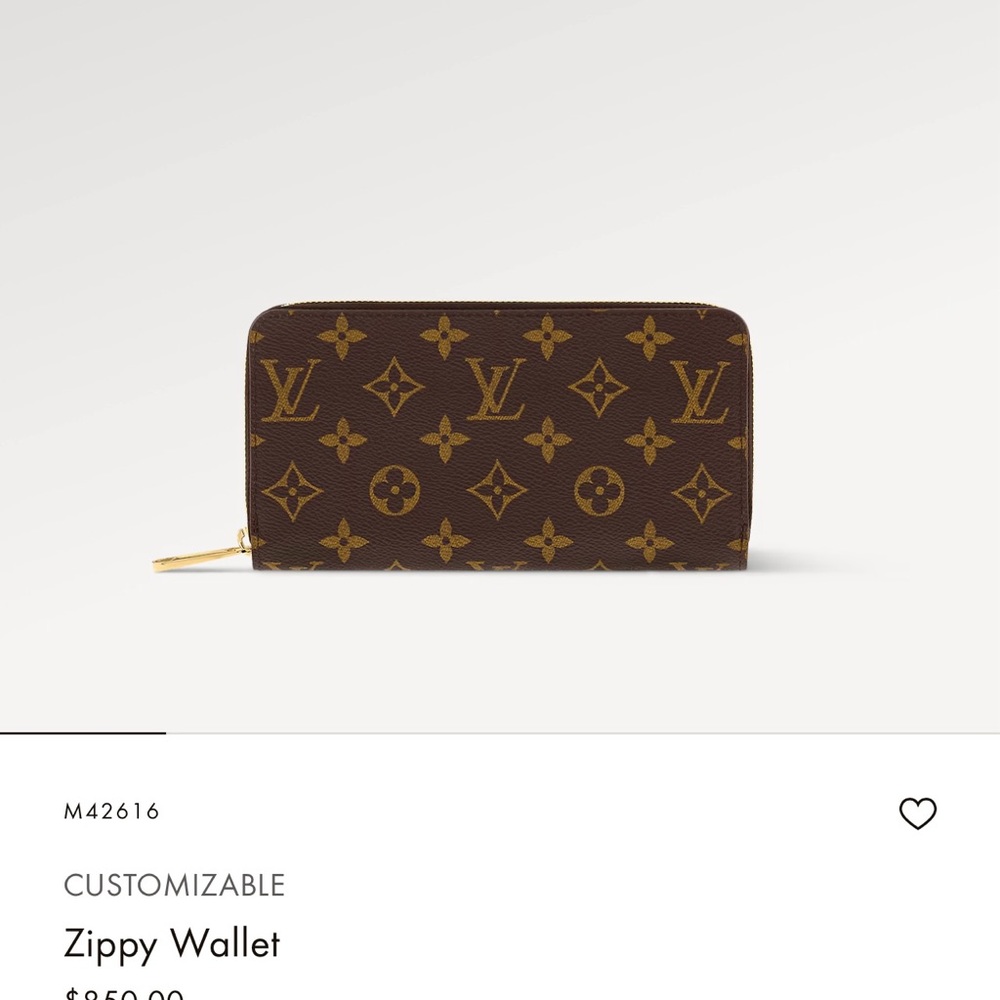 Louis Vuitton Zippy Wallet
